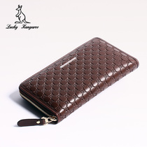LUCKYKANGAROO menS handbag Korean version of business casual handbag mobile wallet