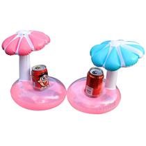 Inflatable Cup Drink Summer Pool Float Umbrella Tree Drink C