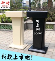  New outdoor property reception desk welcome desk restaurant podium hotel podium consulting desk