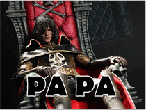 New spot deluxe version with seat HotToys HT MMS223 Universe Pirates Harlock Captain