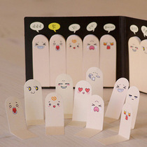 South Korea stationery cute Super Q finger note note paper N Post creative note can be torn Post-it notes