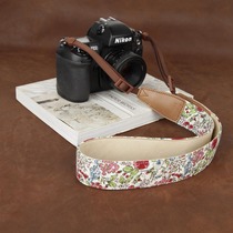 cam-in cotton denim series professional camera back strap universal interface CS234