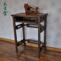 Changqingtang rattan solid wood porch table shelf foyer Chinese simple classical table case folding table table table