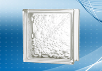 Jinghua glass brick white blisters glass tile partition Xuanuang environmental protection material glass brick