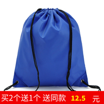 Corset pocket drawstring backpack men and women outdoor travel waterproof lightweight travel shoulder backpack Sports Fitness Bag
