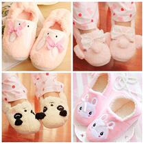 Autumn Winter Softbottom bag heel Shoes Non-slip Pregnant Woman Maternal Cotton Shoes Spring Autumn Home Home Warm Cotton Slippers women