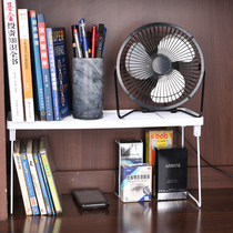 Two folding desktop item rack clip gap bed shelf dormitory office bedside storage rack