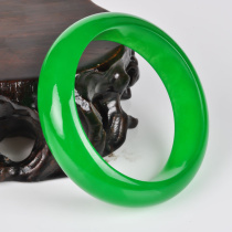 Promotion Xinjiang jade bracelet green jade bracelet womens jade bracelet jewelry with license