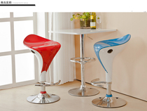 Simple bar chair Bar chair Office chair Leisure chair Bar stool Lifting high chair Dining table chair Special Swan chair
