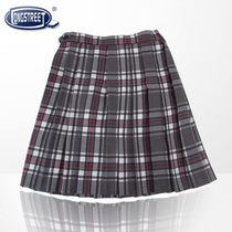 Lan Shi British ash plaid pleated skirt Q-5309 College style school uniform