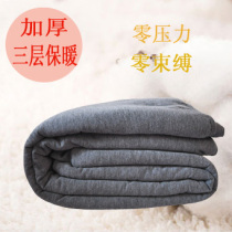 Autumn and winter middle-aged cotton pants mens padded three-layer warm thickened old cotton fat increased warm pants cotton pants