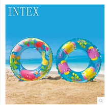 INTEX floating circle 58245 children swimming circle thickened animal floating circle 5-10-year-old baby swimming ring