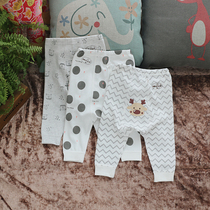 Seconds Junjun Little Rainbow New baby girl male and female pure cotton baby autumn large PP pants long pants urinals with no wet pants