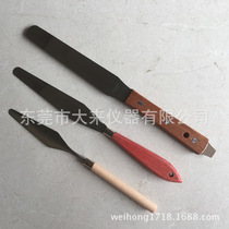 Stainless Steel ink mixing knife scraper Spade blade oil mixing knife small medium size