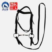 Cowhide water rein rein equestrian water rein rein rein string 3-piece set large medium and small optional