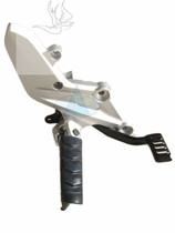 Loncin motorcycle accessories LX250GS-2A GP250 sports car GP250 original right main footrest brake pedal