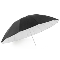  Lifei 40-inch professional reflective umbrella 102CM black and white rubber reflective soft light umbrella Sun photography umbrella 16 umbrella bones