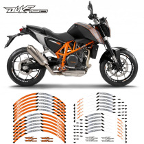New Motorcycle KTM DUKE790 Special Wheel Steel Circle Steel Circle Reflective Deckle Wheel Paste