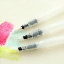 Domestic fountain pen storage type brush water soluble color lead solid watercolor painting pen brush set for beginners