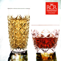 Italian Import Rsrl Crystal Glass Whisky Subcup Moguitto Cups Glasses Beer Cups Foreign Wine Glasses