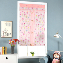 Spring South custom Roman curtain roller curtain curtain bedroom study eco-friendly printing chenille childrens room folding curtain