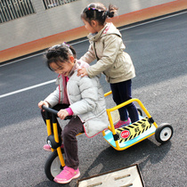 Childrens tricycle Foot Tricycle double bicycle kindergarten physical fitness sports equipment coordination training