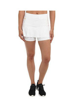 Haitao spot Lole womens ACE SKORT quick-drying breathable White Sports tennis skirt with built-in bottoms