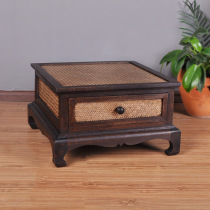 Thai crafts Southeast Asia bamboo woven small table Thai window table creative low table coffee table
