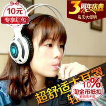 SADES Sades Magic Feather luminous Game music headset with microphone Laptop headset Headset