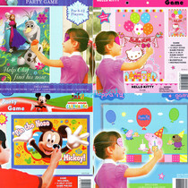 June 1 event Party nose game birthday decoration supplies to see who posted the quasi-Princess Minnie Mitch