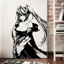 LOL League of heroes Qinser fairy anime wall stickers College student dormitory two-dimensional stickers Internet cafe game stickers