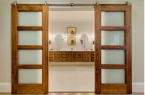 Barn door Kitchen door Interior door Partition door Sliding door set Bathroom door Bathroom door European style sliding door Hanging rail