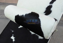 Round cervical pillow LC4 recliner with headrest waist pillow 100% imported leather