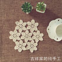 Hello old time-original hand-woven coasters placematts coasters bowl mats thermal insulation mats