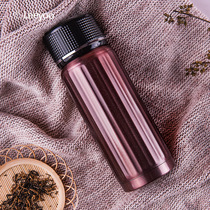 Liyang thermos cup straight cup Stainless steel men and women creative water cup Vacuum double car cup Office