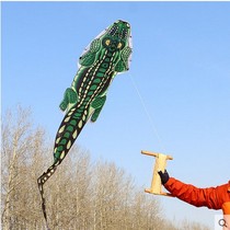 Hengjiang kite Weifang kite crocodile kite 5 6 meters large kite shark kite old man likes