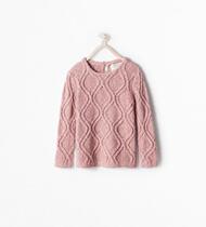 Autumn style European and American foreign trade childrens clothing girl girl baby twist retro sleeve hair sweater blouse blouse