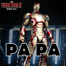 New spot die casting alloy HT hottoys Iron Man 3 MK42 1:6 Tony MMS197D02