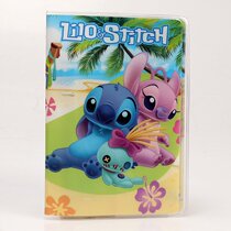 Interstellar baby Stitch cartoon flat passport cover Hong Kong and Macao pass protection cover Multi-function card set Card bag