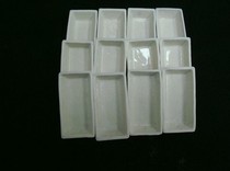 Porcelain Ark 60*30 90 120 Burning boat square porcelain boat ceramic captain square boat ash dish