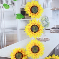 Simulation flower sunflower sunflower fake flower single head rodless sunflower flower dance photography props holding bouquets