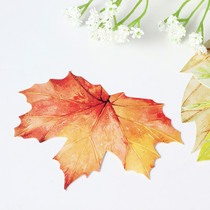 Letter Lovers Postcard One Leaf Letter Paper Name Postcard Message Card Friends Company Gift mementos