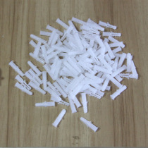 Fish-shaped plastic expansion tube expansion rubber plug self-tapping expansion screw 6mm anchor plug wall plug plastic plug