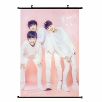 TFBOYS tf family Wang Yuan Yi Qian Xi Magic castle hanging painting official with the same peripheral