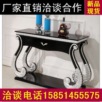 Neoclassical Xuantai European-style porch table Modern Southeast Asian decorative table American doorway cabinet by wall cabinet