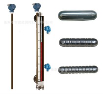 Magnetic flap level gauge 4-20ma liquid level transmitter liquidometer high temperature float high pressure