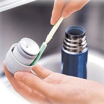 Japanese cecile water Cup cleaning brush teapot mouth gap cleaning rod strong Decontamination sponge Rod