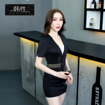  Beautician overalls reflexology foot bath technician clothes sexy and thin sauna massage foot bath overalls stewardess suit