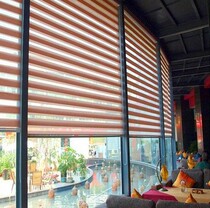 Roller blinds curtain finished balcony blackout toilet waterproof bedroom loss promotion Korean soft curtain