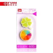 Funi CT-6842 magnetic buckle plant type magnetic grain whiteboard magnetic sheet cute shape magnetic beads 2 sets